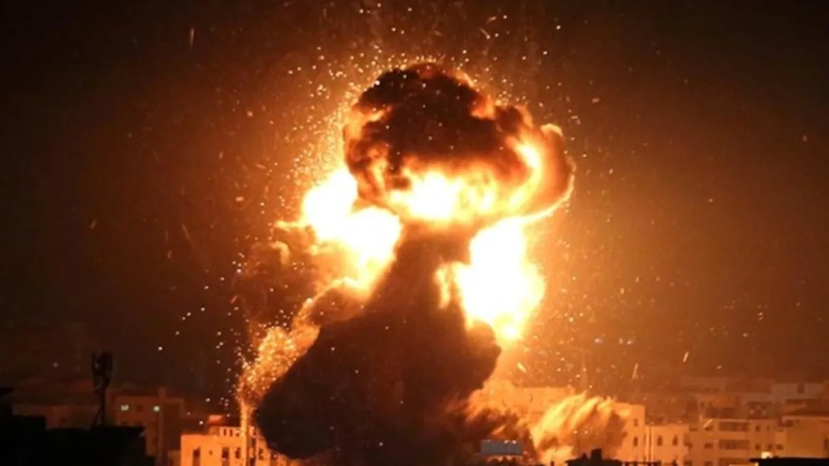 Katil ordusu Gazze'de bomba yağdırdı! Çok sayıda ölü var