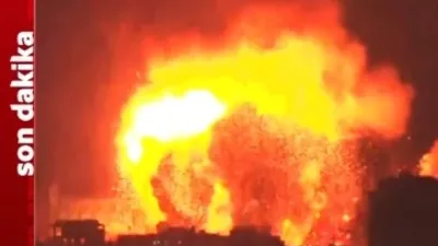 İsrail’den Beyrut’a ağır bombardıman!