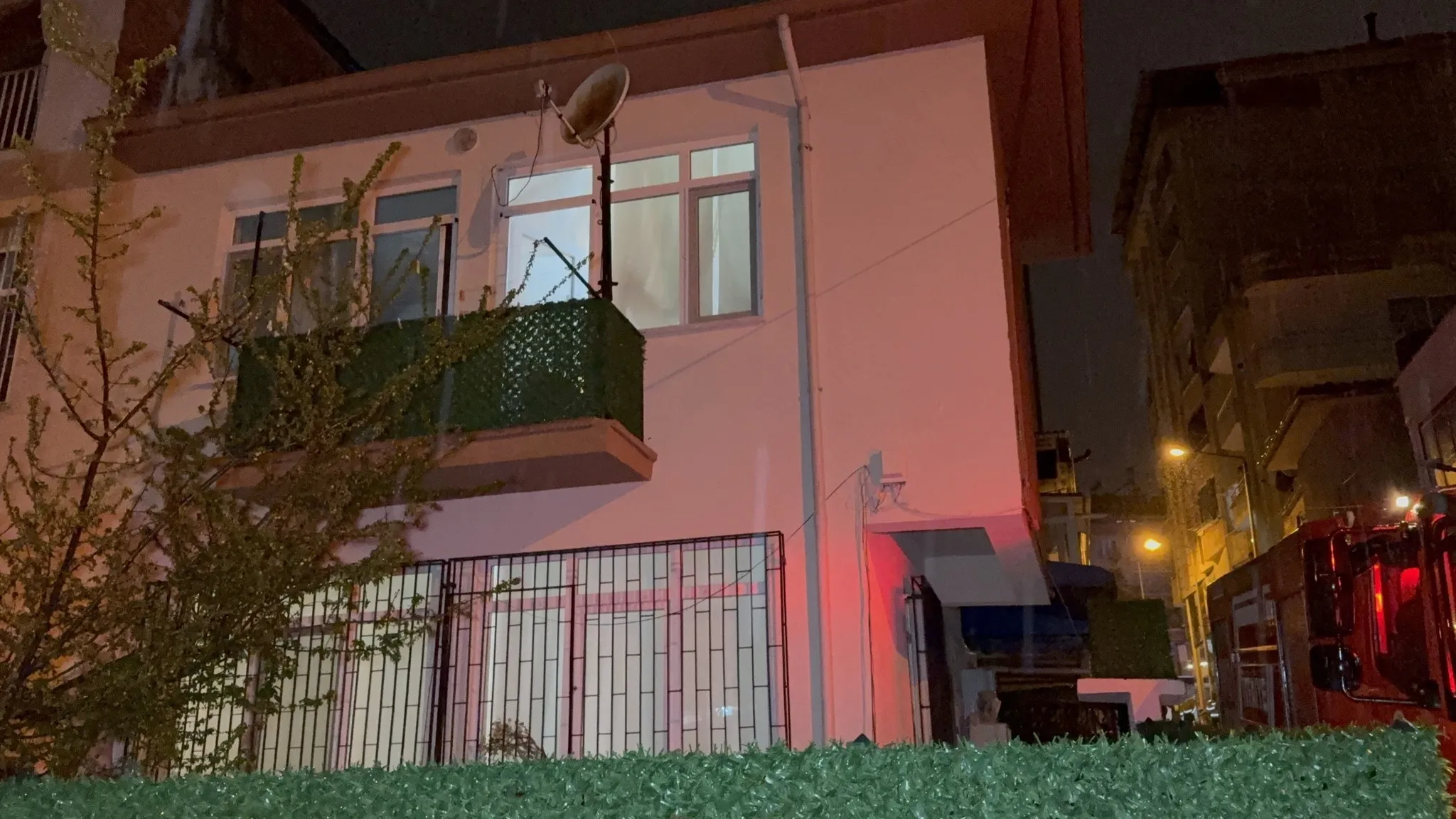 Samsun'da elektrikli ısıtıcı kaynaklı yangın: Anne ve bebeği hastanelik oldu