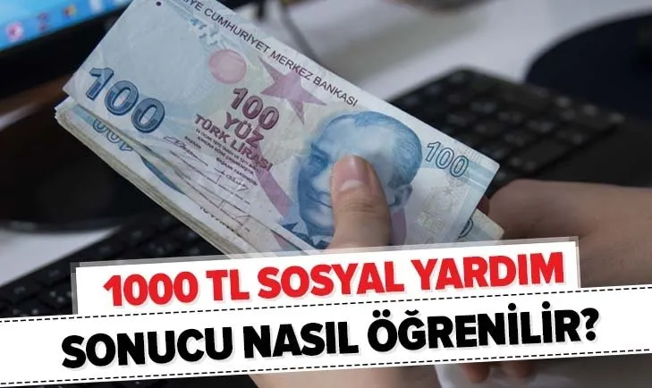 1000 TL yardım başvuru sonucu nasıl öğrenilir? e-Devlet pandemi sosyal yardım başvuru formu ve ekranı