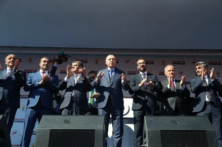 Başkan Erdoğan'a Şırnak'ta sevgi seli