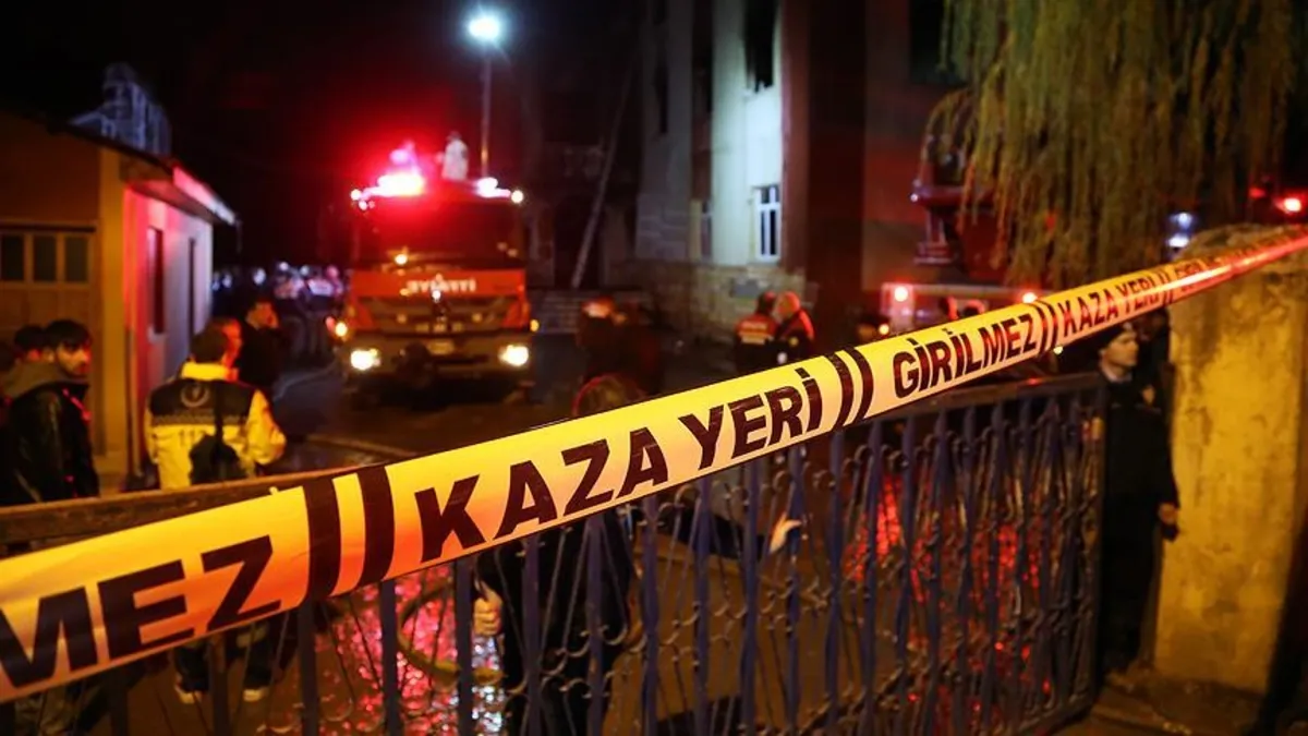 Büyükçekmece'de ATV yangını
