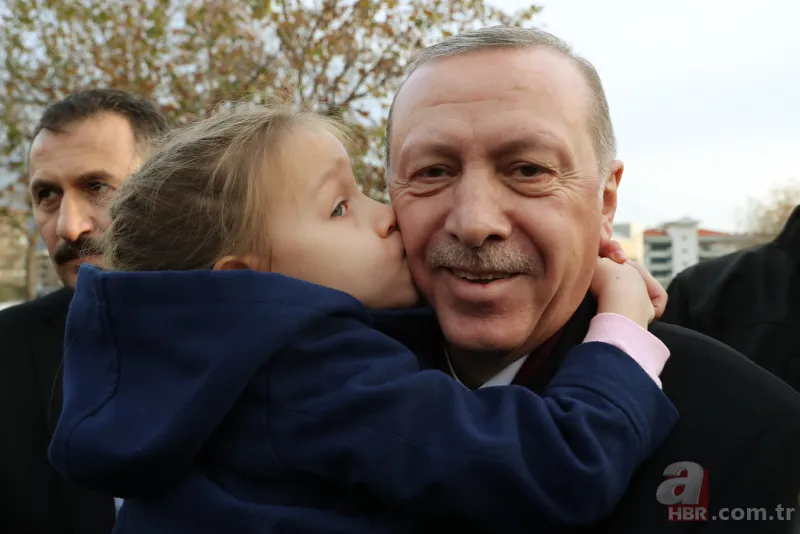 Başkan Erdoğan'a Manisa'da "tatlı sürpriz" 1