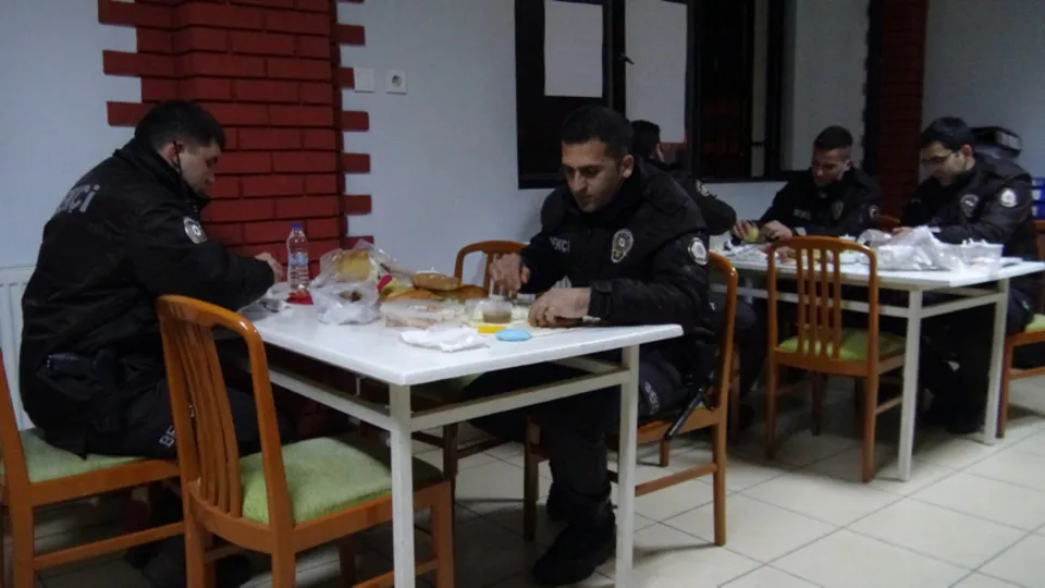 Gece Kartalları ilk sahuru görev başında yaptı