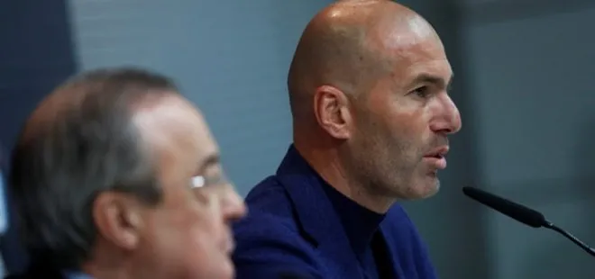 Zinedine Zidane istifa etti!