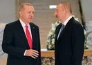Başkan Erdoğandan kritik temas! Azerbaycan Cumhurbaşkanı Aliyev ile görüştü