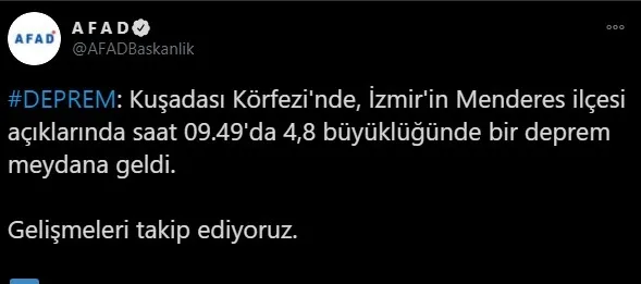 Kuşadası'nda 4,8 büyüklüğünde deprem! İzmir'de de hissedildi - 2