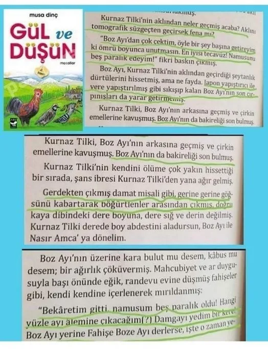 Musa Dinç’e büyük tepki! ’Gül ve Düşün’ isimli çocuk kitabında skandal ’tecavüz’ hikayesi!