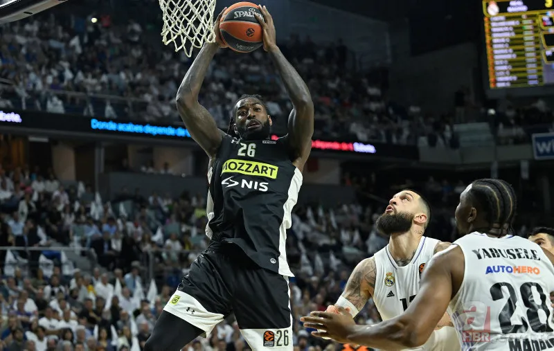Basketbol maçı boks ringine döndü! Real Madrid-Partizan karşılaşmasında ortalık karıştı 3