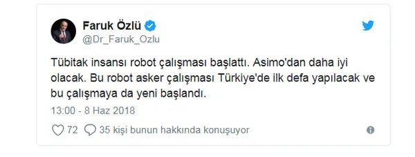 Türkiye'den robot asker hamlesi - 1