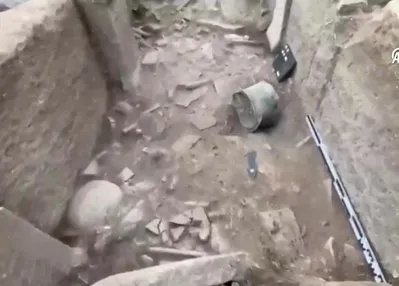 Yaklaşık 1.400 yıllık! Gün yüzüne çıkarıldı