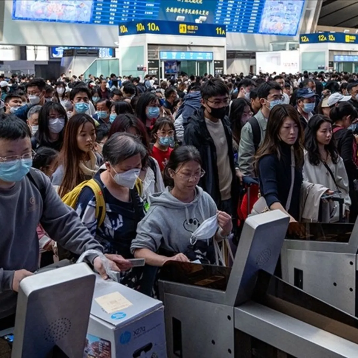 Çin'de savaşın etkisiyle 3,5 yıl sonra bir ilk!