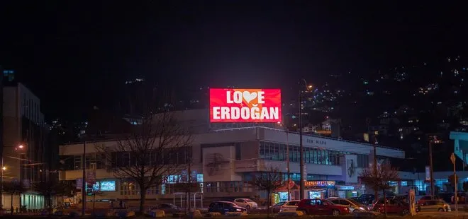 Saraybosna’dan Love Erdoğan mesajı