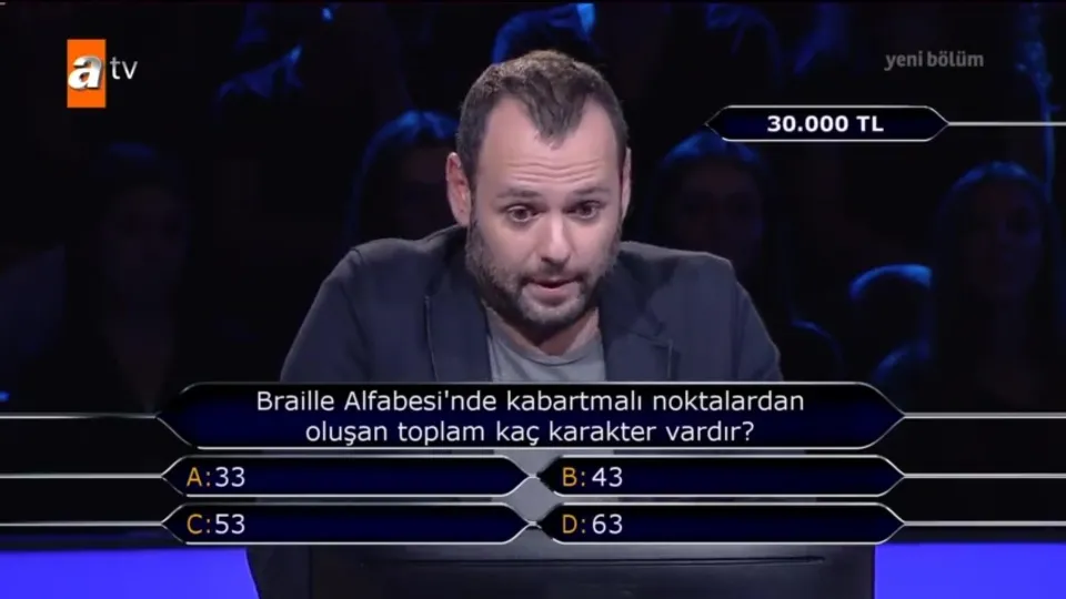 Kim Milyoner Olmak İster? 778. Bölüm tüm soru ve cevaplar