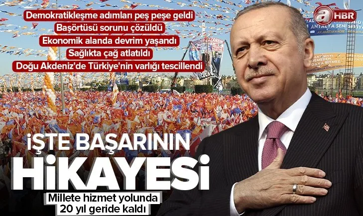 Türkiye’nin lokomotifi AK Parti 20 yaşında! İşte 20 yıllık başarı hikayesi