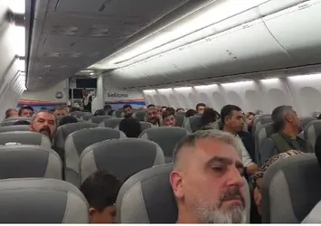 Havada cisim paniği! Uçak Van'a inemedi
