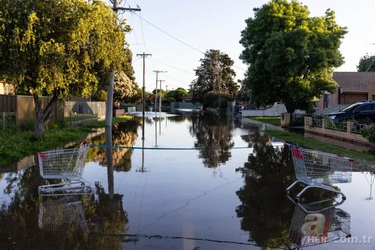 Avustralya felaketi yaşıyor! Sel hayatı durma noktasına getirdi: Tahliye için çok geç yükseğe çıkın