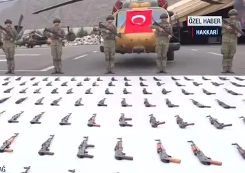 A Haber ABD silahlarını görüntülemişti! İŞTE BATI’NIN PKK’YA VERDİĞİ SİLAHLAR