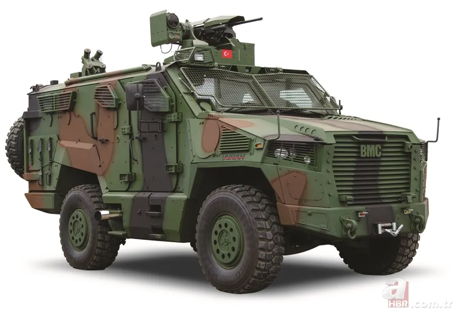 TSK'nın yeni zırhlısı Vuran olacak! BMC'nin geliştirdiği zırhlı araç Vuran'ın özellikleri neler? 10