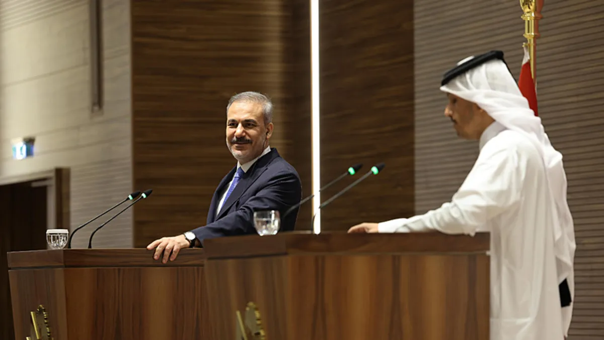 Dışişleri Bakanı Hakan Fidan Katar'da: İsrail barışa zorlanmalı