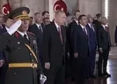 Başkan Erdoğan ve devlet erkanı Anıtkabirde!