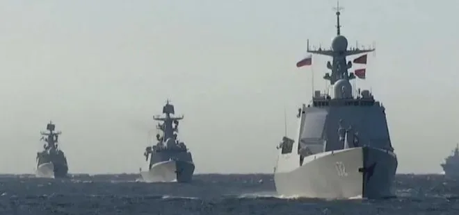 Son dakika: Rus ve Çin donanmalarından Pasifik’te ortak devriye