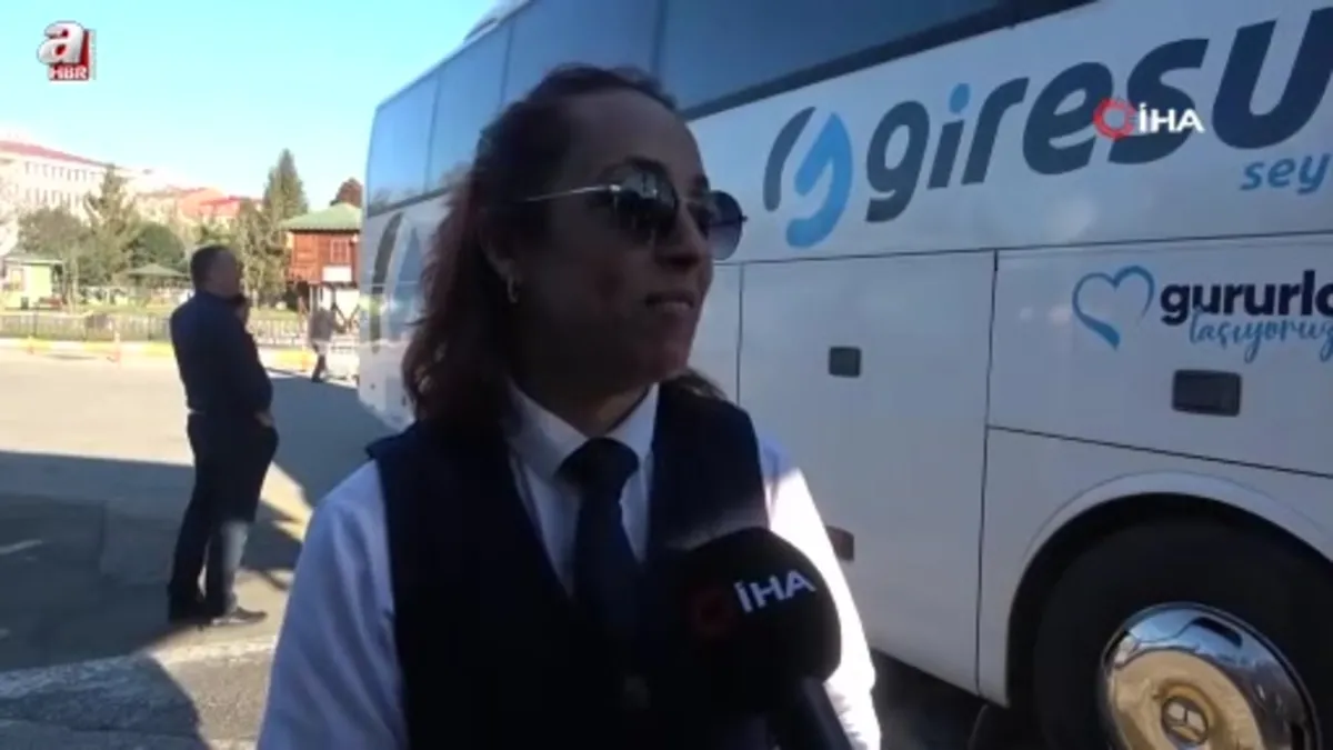 Giresun’da babasının hayalini gerçekleştirip yolların kadın kaptanı oldu