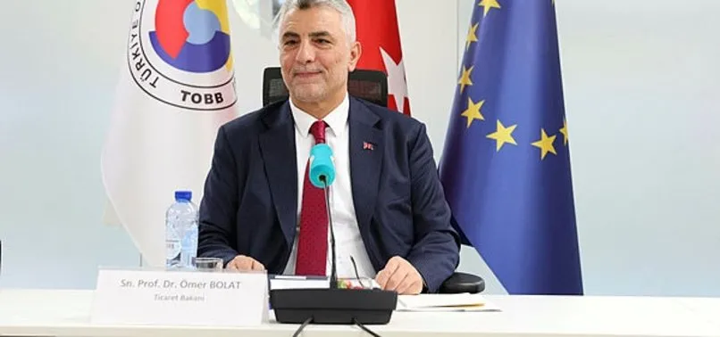 Ticaret Bakanı Bolat Brüksel'de üst düzey temaslarda bulundu