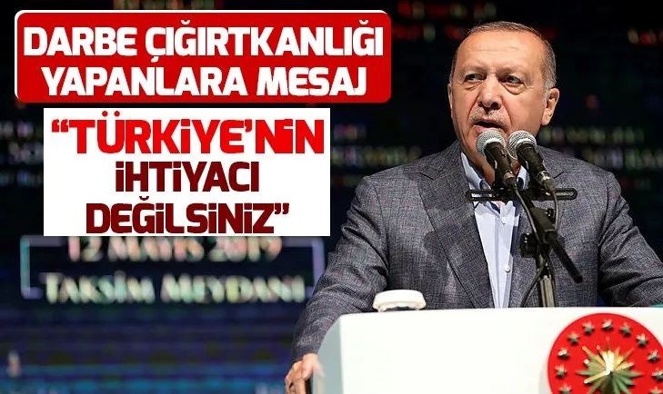 BaÅkan ErdoÄan'dan sanatÃ§Ä±lara aÃ§Ä±k mesaj