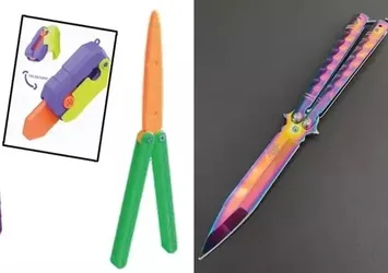 Veliler aman dikkat! Akran zorbalığından daha tehlikeli: Oyuncak bıçak