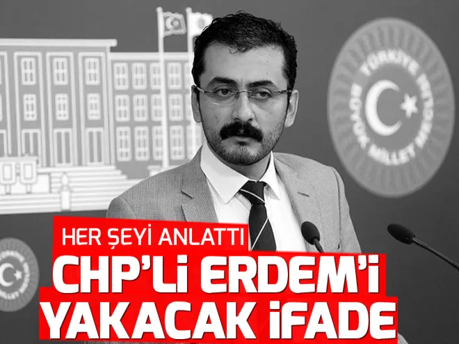 CHPli Eren Erdem’i yakacak ifade