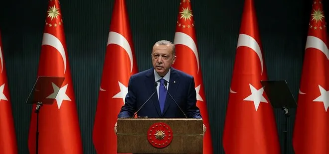 Başkan Recep Tayyip Erdoğan Kabine Toplantısı’nda alınan kararları açıkladı