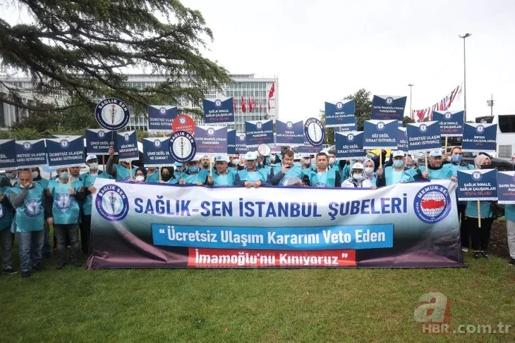Sağlık personelinden CHP’li Ekrem İmamoğlu’na sert tepki! Meclis’ten geçti İmamoğlu veto etti