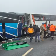 Katliam gibi kaza! 7 araç birbirine girdi