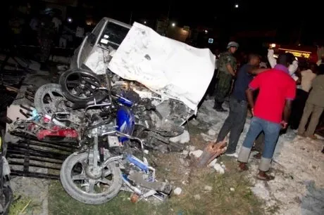 Haitide katliam gibi kaza!