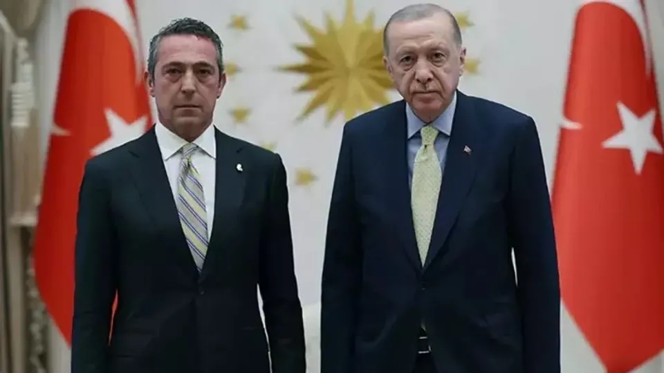 Başkan Erdoğan, Fenerbahçe Başkanı Ali Koç’u kabul etti!