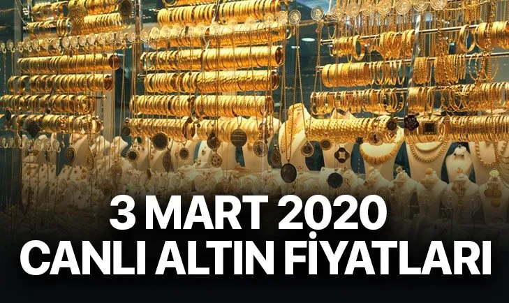 Altın fiyatları son durum: 3 Mart gram altın, bilezik gramı, çeyrek altın, tam altın fiyatları ne kadar oldu?