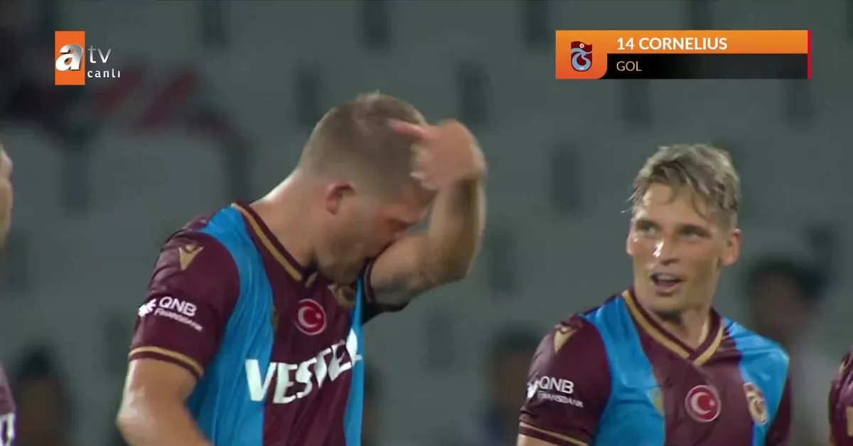 GOL | Trabzonspor 1-0 Sivasspor | Cornelius sahnede