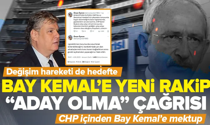 Kılıçdaroğlu’na çağrı: Aday olmayın