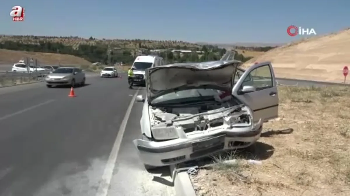 Malatya'da otomobiller çarpıştı