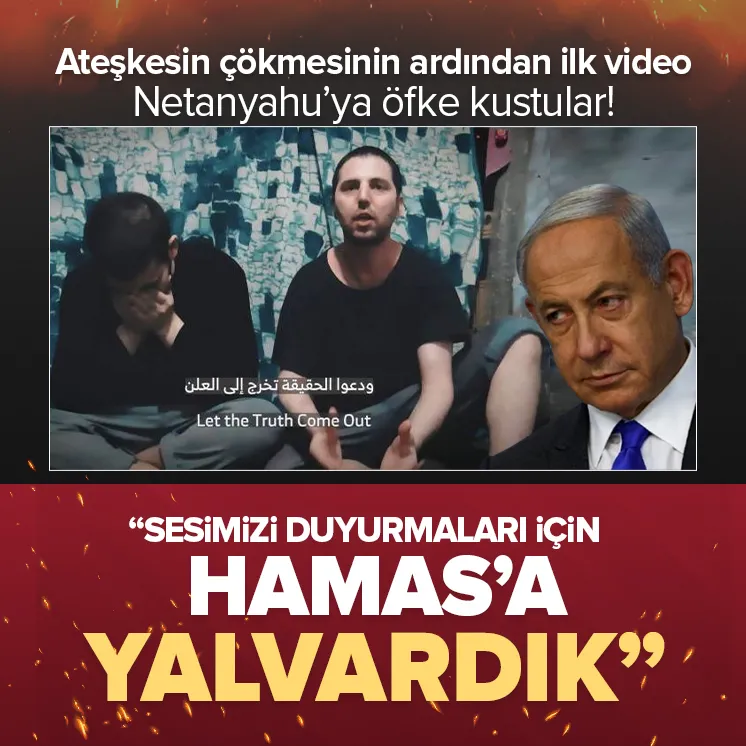 Hamastan yeni video: Esirler öfke kustu
