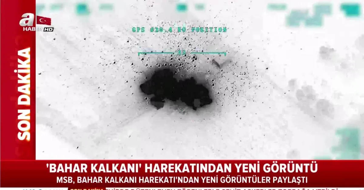 Son dakika haberi... MSB paylaştı! Bahar Kalkanı Harekatı'ndan yeni görüntüler! Hedefler böyle vuruldu |Video