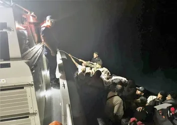Fethiye'de düzensiz göçmen operasyonu!