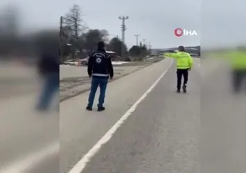 Erbaa’da 2 kaçak göçmen yakalandı