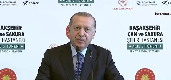 Son dakika: Başkan Erdoğan’dan Başakşehir Çam ve Sakura Şehir Hastanesi Açılış Töreni’nde kritik açıklamalar