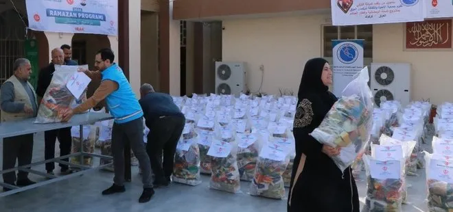 Türkiye Diyanet Vakfı Irak’ta ramazan yardımı dağıtımına devam ediyor