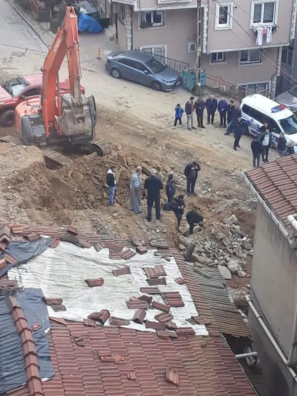 Kağıthane'de şoke eden olay! Kazı çalışmalarında kafatası ve iskelet bulundu - 3