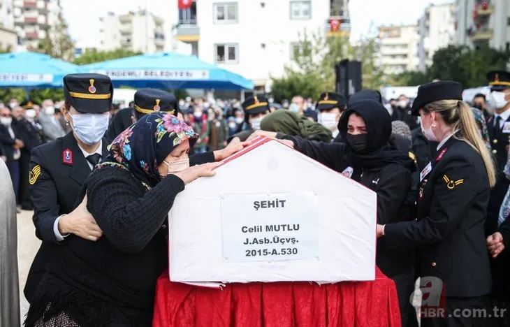 Şehit Astsubay Celil Mutlu’ya acı veda: Memleketi Mersin’de 10 bin kişi uğurladı! Kahreden detay