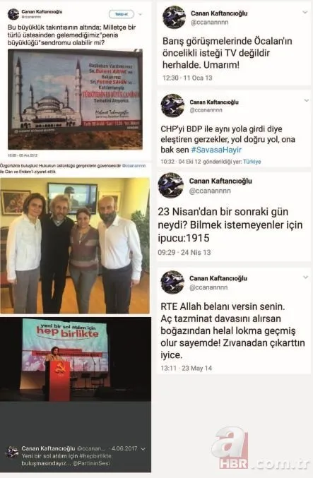 Canan KaftancÄ±oÄlu'na hapis cezasÄ± aldÄ±ran skandal tweetler