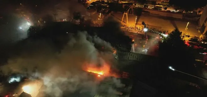 Son dakika: İstanbul’da geri dönüşüm fabrikasındaki yangın söndürüldü